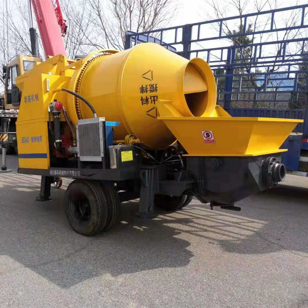 搅拌拖泵 混泥土搅拌拖泵 混凝土搅拌输送一体 混凝土搅拌地泵