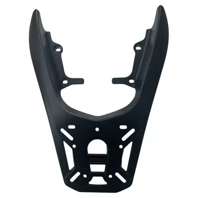 Motorcycle tail NS125RX aluminum alloy rear rack - black-aluminum-alloy-cracks-shelves
