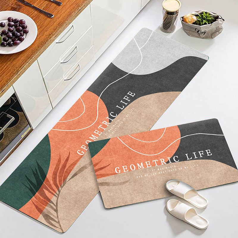 简约,地垫,地毯,卧室,洗手间,浴室,客厅,北欧,床边毯,卡通