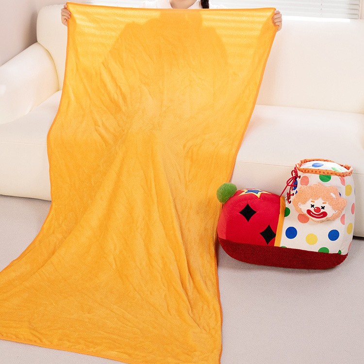 Cute payaso almohada bolígrafo almohada estudiante almohada de gran capacidad regalo de cumpleaños de caricatura payaso