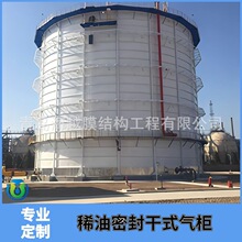 青岛海越20000立方稀油密封干式气柜 炼化尾气 煤气 沼气 天然气