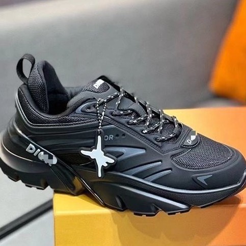 Cross-Border D Brand B442026 New Model Couple's Sports Shoes, Brand New Classic Tennis Shoes, Fashionable Genuine Leather Dad Shoes for Women