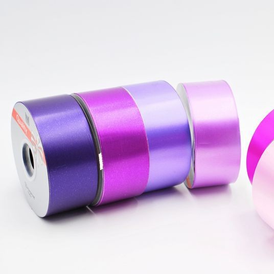 Transfronterizo 5cm100 tamaño plástico PP cinta boda fiesta decoración flores regalo DIY embalaje cinta rebobinado