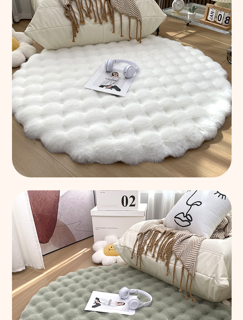 Log Erasable and Washable Company Leisure Study Room Stain-Resistant Blanket Coffee Table Full Hotel Maintenance-Free Carpet