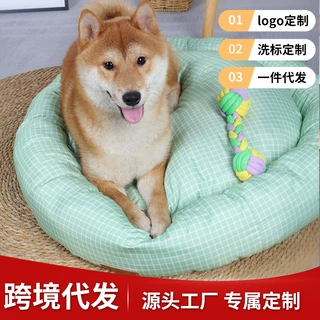 亚马逊猫窝狗窝保暖幼猫专用毛狗睡觉狗笼用品批发狗床加厚保暖