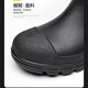 Labor protection rain boots anti-smashing anti-puncture wear medium and high water shoes men's steel toe steel plate rain boots non-slip rubber shoes mining boots