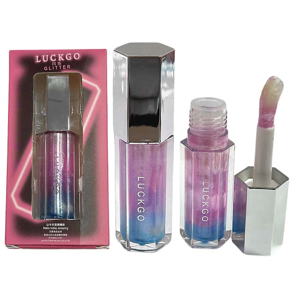 LUCKGO Unicornio humidificante labial miel de agua humectante espejo de color no seco humidificante lápiz labial al por mayor