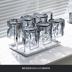 北欧高级玻璃水杯家用水壶整套耐高温喝水茶杯客厅待客杯子套装