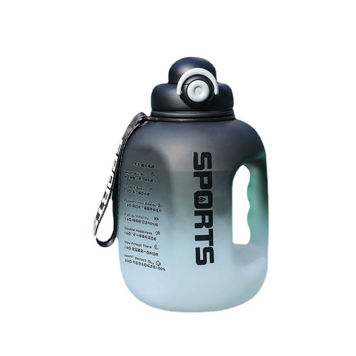 New Outdoor Fitness Large Capacity Tumbler Cup High-Quality Durable Plastic Cup Water Bottle for Men and Women