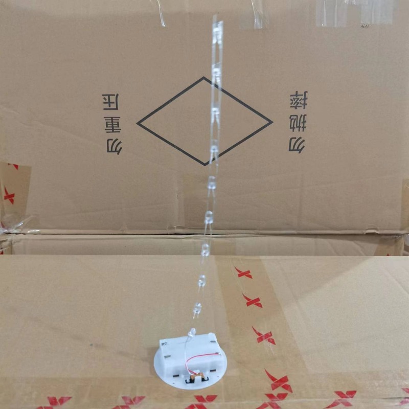 東方明珠塔発光広州塔小蛮腰閃光灯発光置物セットベース電池ケース鉄線灯串|undefined