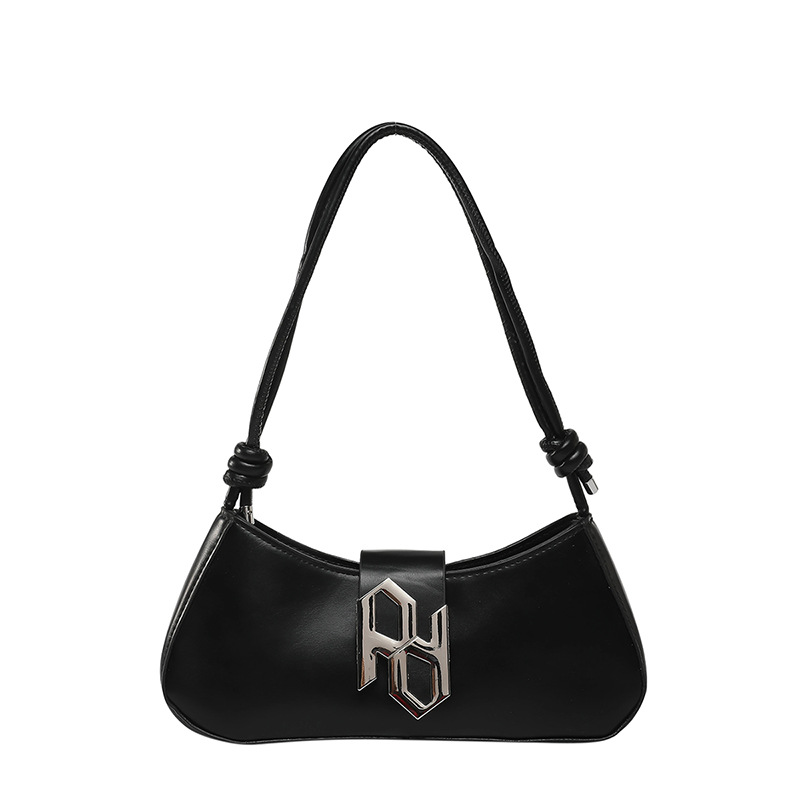 2024 otoño e invierno nuevo estilo francés textura de nicho bolso de axila moda bolso de hombro de luna nueva bolso de mano de todo fósforo de viaje