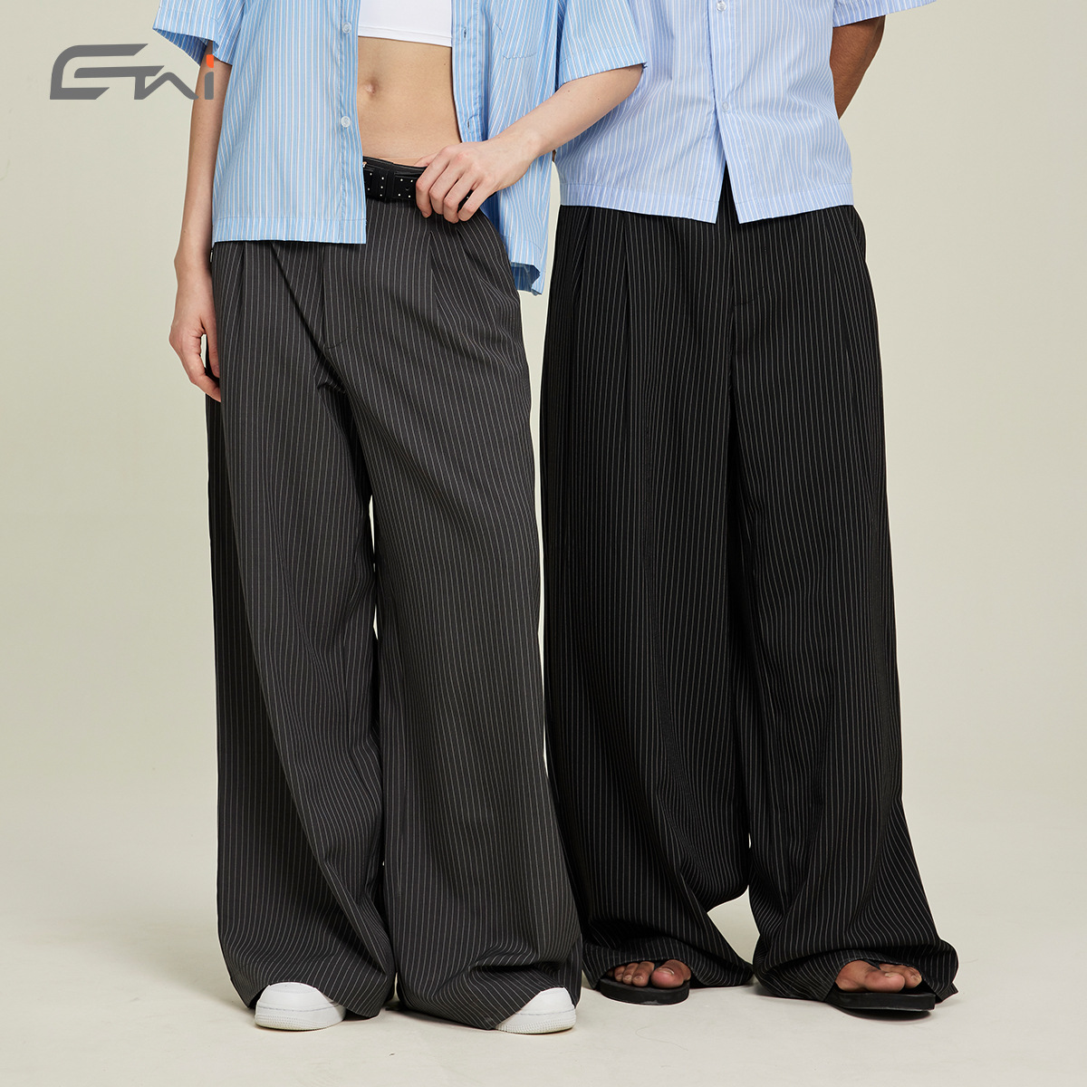 ETAI ropa de hombre personalizada casual hombre pantalones a rayas para viajar con pantalones de moda juvenil sueltos image 4