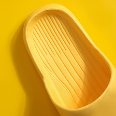 New Home Bathroom Slippers Couples One-piece Cool Slippers for Home Use Summer Simple Anti-slip Bedroom Display Slippers