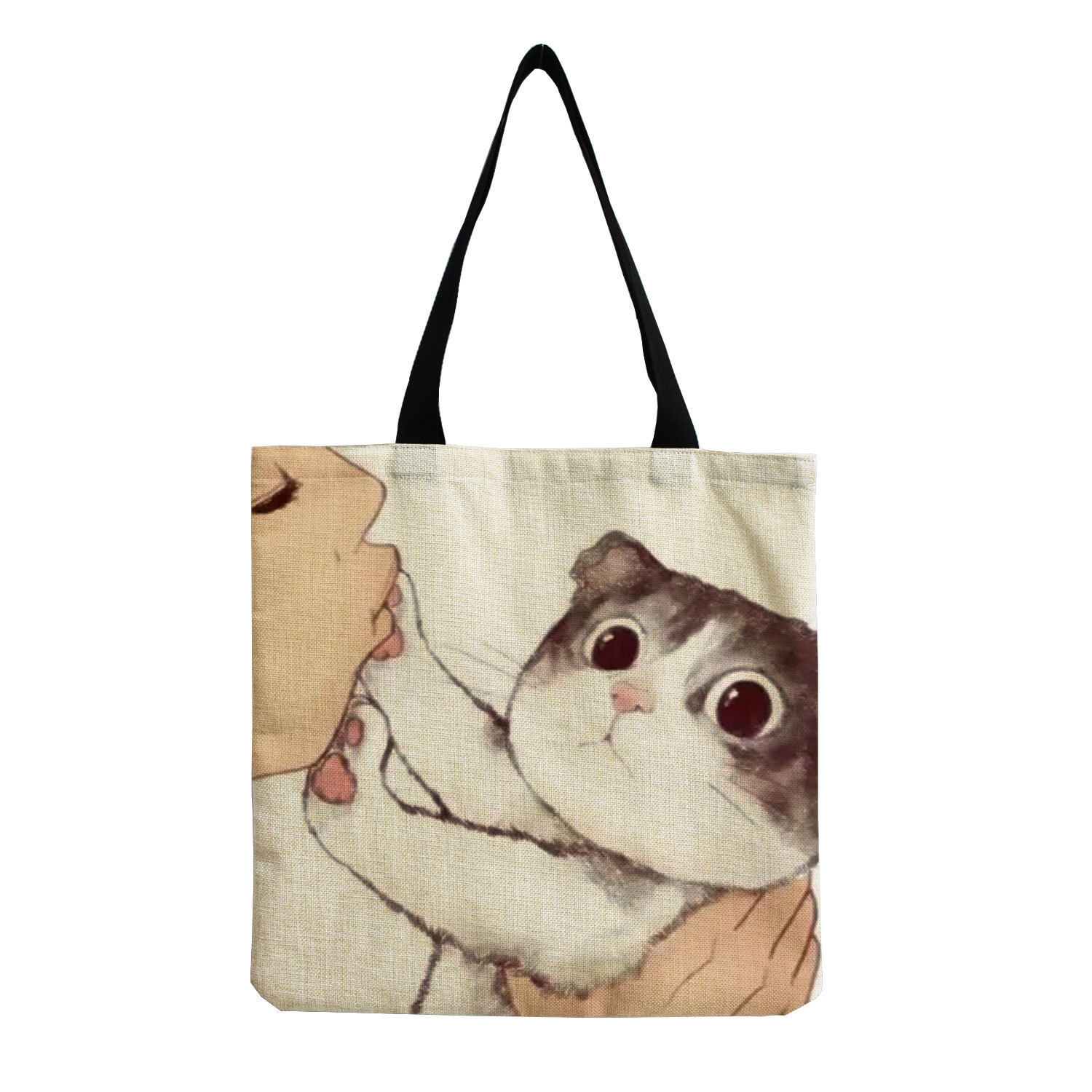 Femmes Mignon Chat Sac De Courses display picture 1