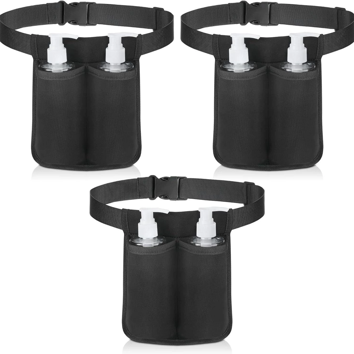 Medical bottle for essential oils, belt bag, storage system, hanging organiser, massager