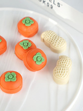 20克迷你好事发生烘焙模具可爱柿子花生月饼模绿豆糕模具小号