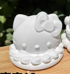 KT 고양이 단발 뚜껑 라텍스 몰드 S사이즈