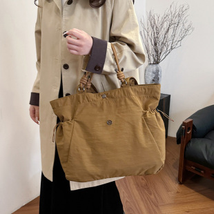 Large Capacity Shoulder Bag Storage Portable Luggage Bag Multi-use All-match Tote Bag Backpack Women's Casual Travel Bag Foreign Trade
