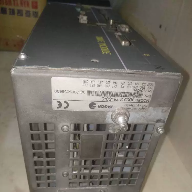 Система ЧПУ FAGOR с сервоприводом оси AXD2.75-S0-0