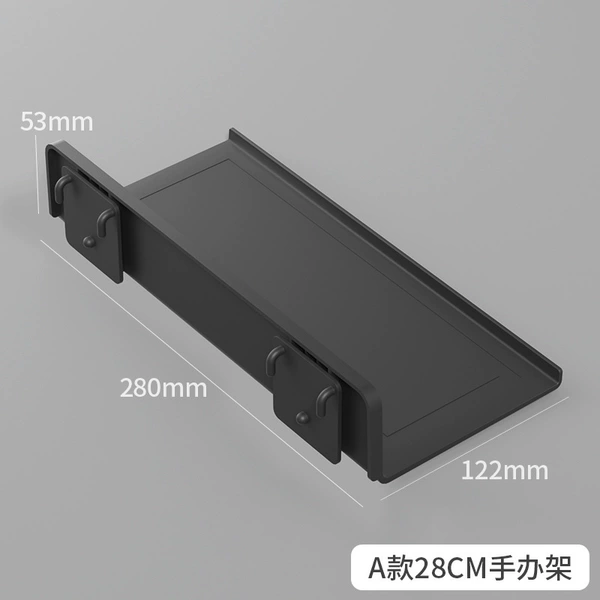 28cm figure stand (black)