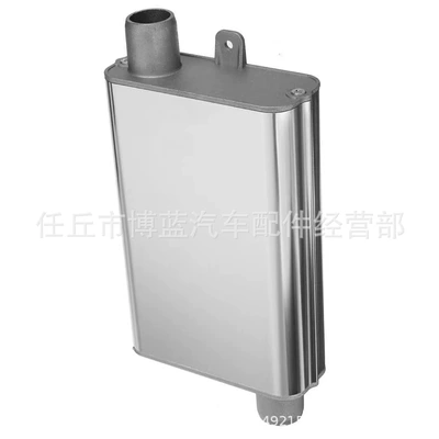 Parking Heater Silencer Aluminum Alloy Stainless Steel Muffler Silencer Cylinder Noise Reduction Sound Reduction Wood Heating Accessories (Other Automotive Exterior Supplies) - the-new-multi-hole-curve-silencer-color-random-hair