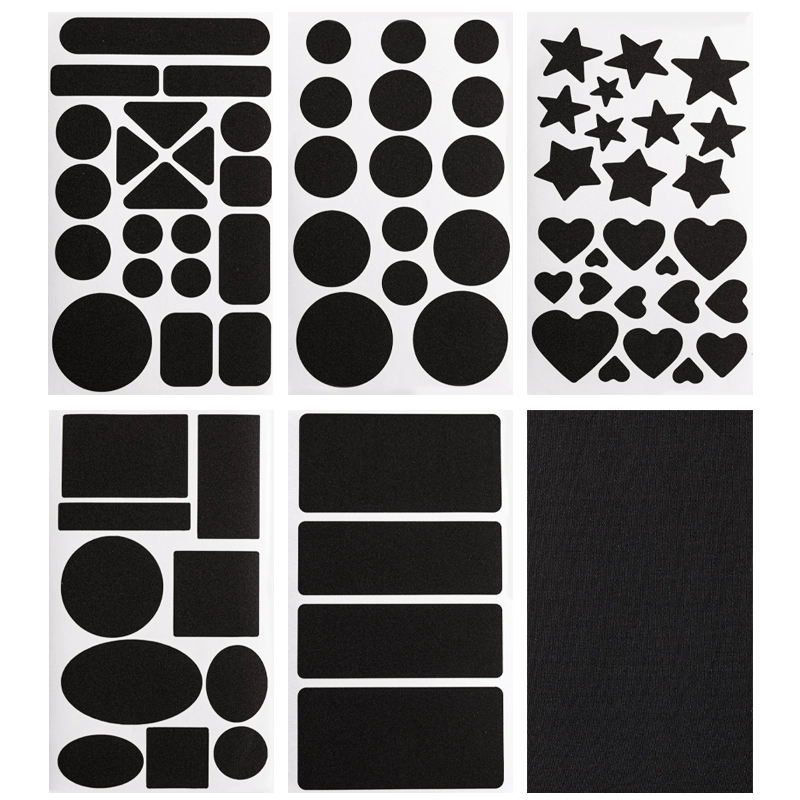 Нашивки для одежды самоклеящиеся без шитья для ремонта дырок на детских пуховиках черные большие бесшовные тканевые нашивки для ремонта маленьких размеров.