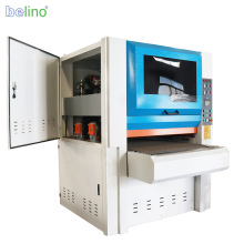 belino全自动宽带定厚底漆砂光机 木工机械双砂架 底漆砂光机