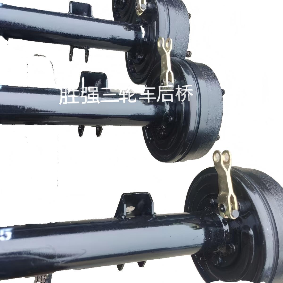 Three-Wheel Motorcycle 160 Drum Brake Non-Shifting Rear Axle Assembly Wholesale and Retail In-Stock Supply Front and Rear Axles