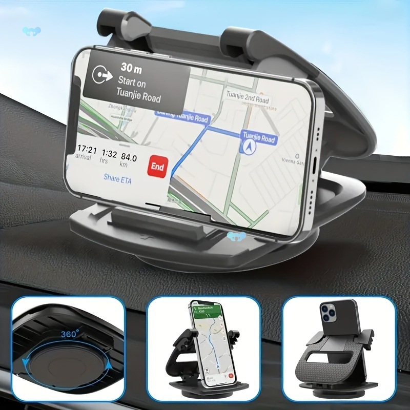 all Around View Car Phone Mount Universal Dashboard Cradle