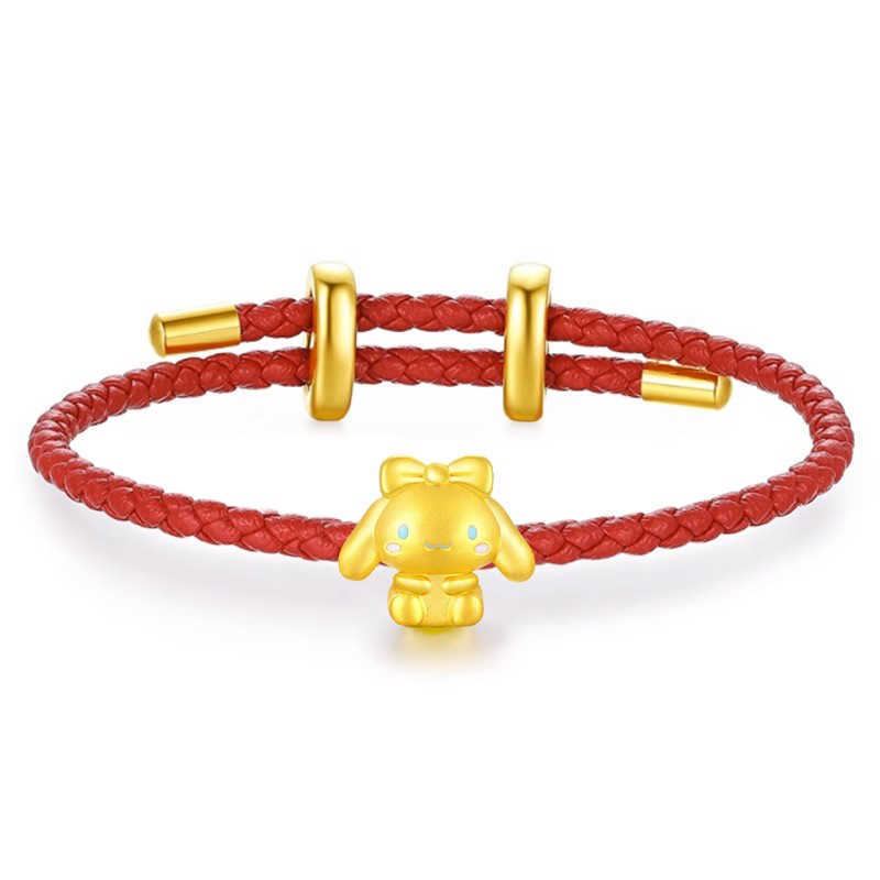 옥 계피 개 + 빨간색 가죽 밧줄 + 인증서 + 카운터 고급 포장