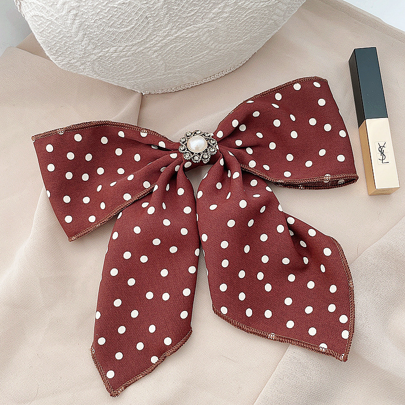 Retro Bow Knot Hair Clip display picture 5