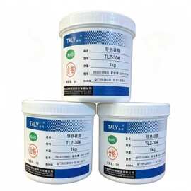 TALY/拓利导热硅脂TLZ－304 CPU散热膏导热系数1.4 白色1公斤/桶