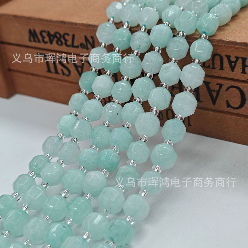 天然石玛瑙虎眼路路通散珠切面串珠服装辅料手链项链批发厂家直销|undefined