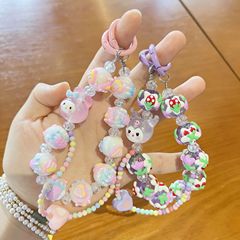 Y2kかわいいドーパミン手描きビーズストラップサンリオバッグストラップ