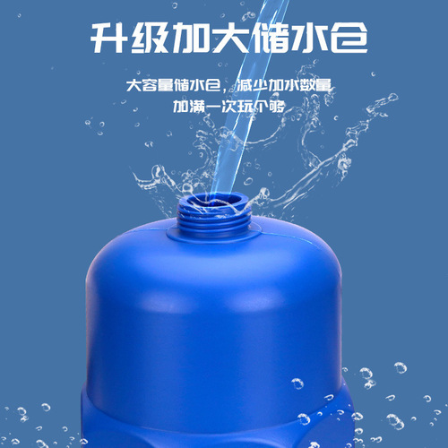Children's Large Gatling Pull-out Water Gun with Large Capacity Beach Toy Water Spray High Pressure Splash Water Festival Wholesale