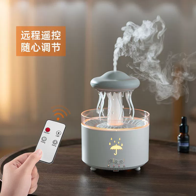 Ultrasonic aroma diffuser, table mute capacious humidifier for office