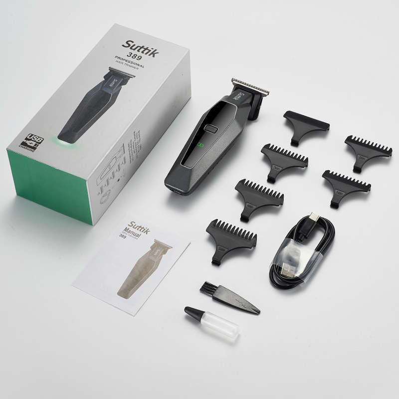 Nuevo cortador de pelo eléctrico de alta potencia para hombres, salón de peluquería doméstico, tallado, cortador de pelo eléctrico, cortador de pelo TEMU