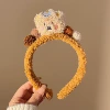 46# кофейный медвежий ободок