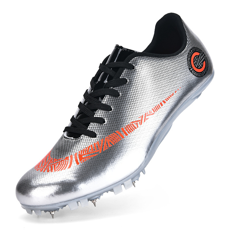 Zapatos de pista zapatos de entrenamiento integral de la pareja zapatos de pico de estudiante resistente al desgaste zapatos de pista de Sprint zapatos de entrenamiento de competencia zapatos de pico