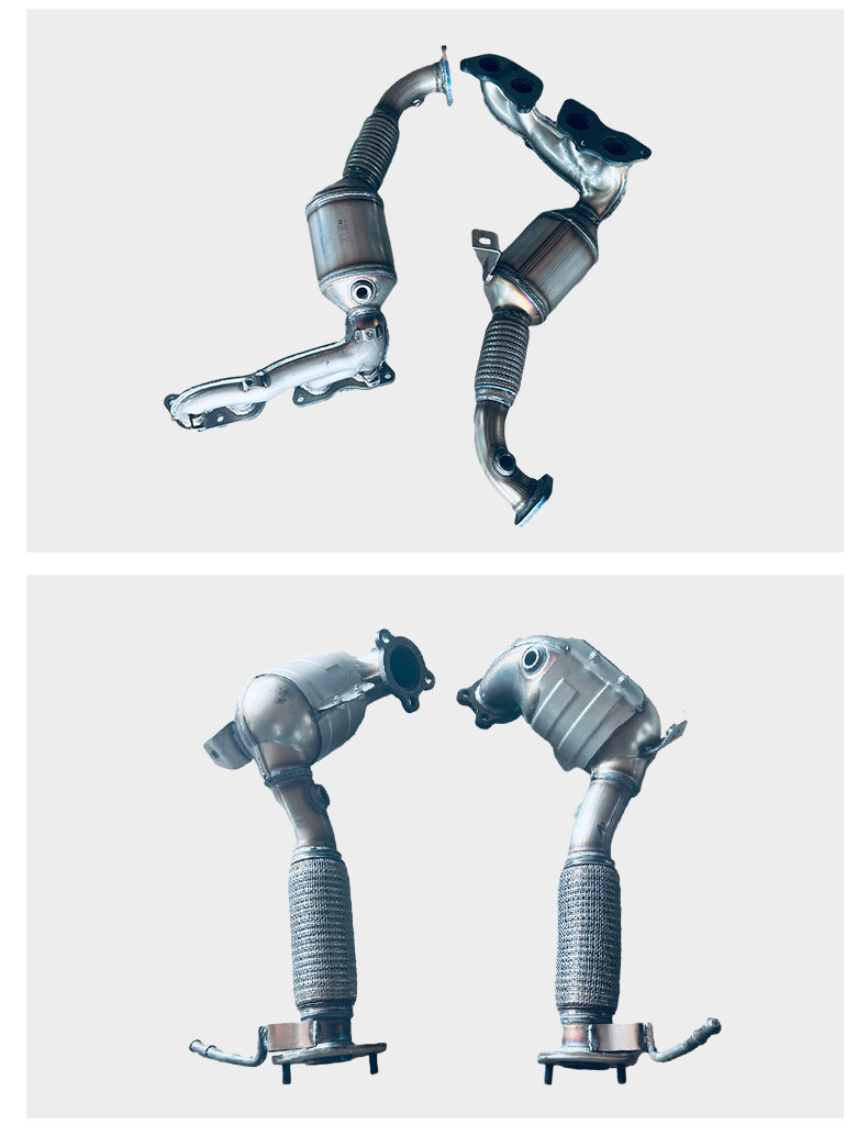 Direct supply of three-way catalytic converter for exhaust gas purification and noise reduction in four countries and five countries