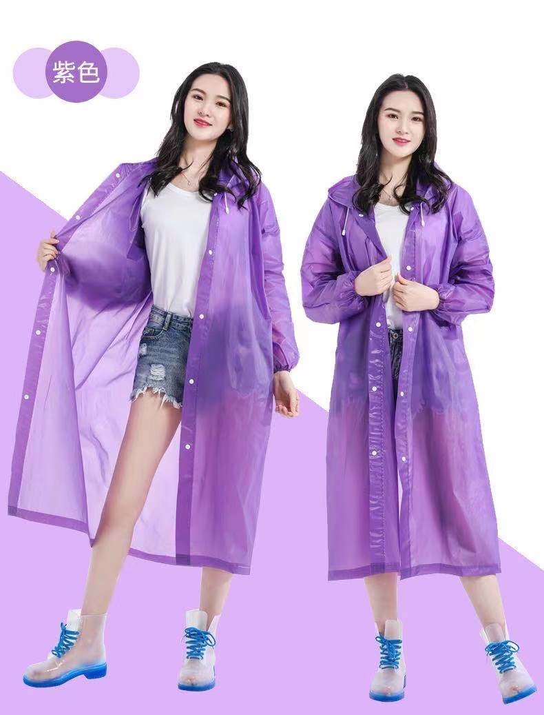X70T 비옷 여성용 코트 긴 전신 비바람 방지 원피스 판초 싱글 두꺼운 남성 야외 성인 1 명