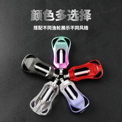 ダワ透かし握り丸路亜漁具部品改造超軽量透明握り丸軽量型小型釣り糸輪グリップ