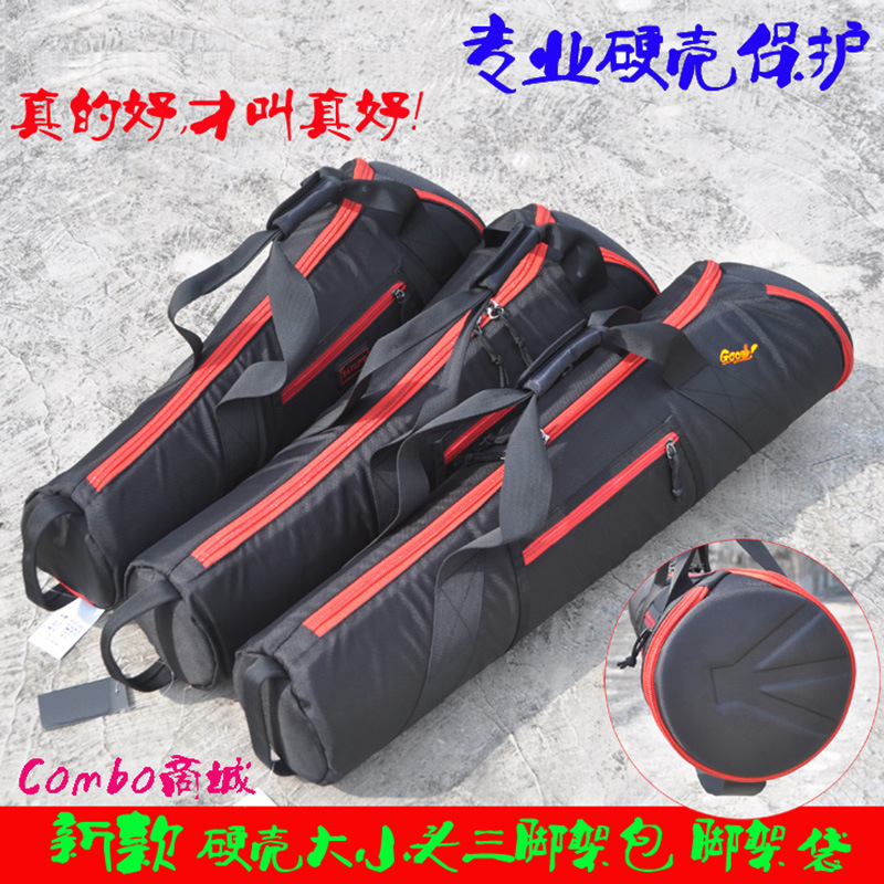 Manufacturer's Hard-Shell Tripod Bag, Tripod Case, Dslr Camera Photography Video Three-Way Head Set Bag, Cross-Border Hot Sale