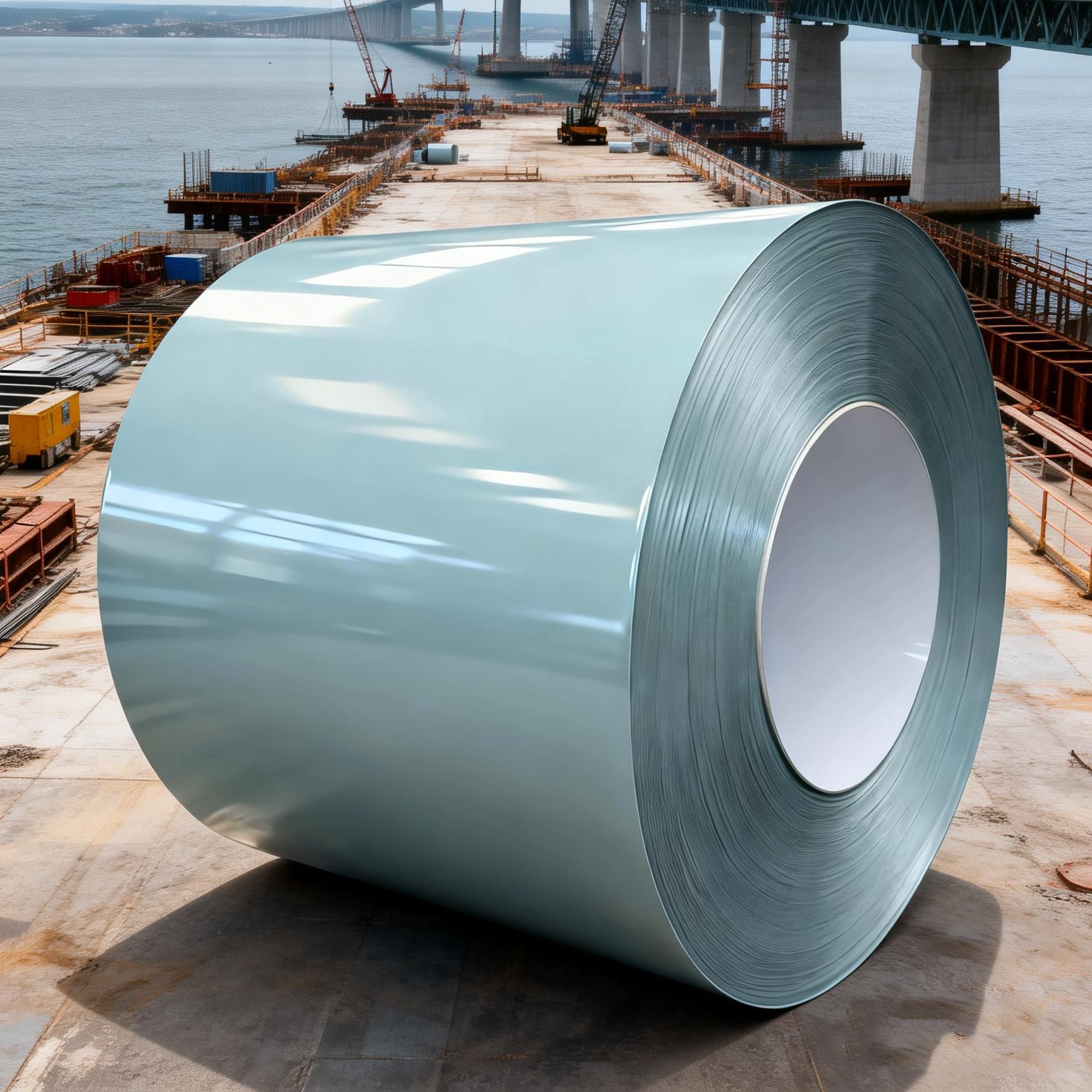 供应TSGCC PE聚酯HDP高耐候SMP硅改PVDF氟碳彩涂宝钢浅青灰