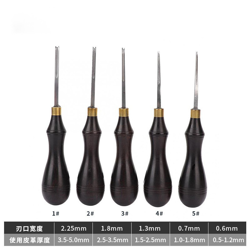 檀木削边器 修边刀倒角器 diy皮革工具修边 皮革削边器整边器|undefined
