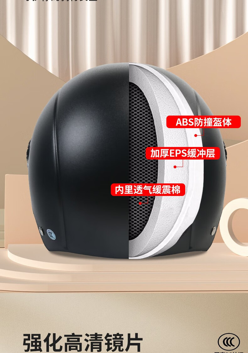 Saviron national standard 3C certified electric vehicle helmet for men and women, safety helmet for all seasons, sun protection helmet for summer, autumn, and winter