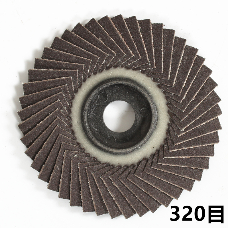 100 hojas de pulido de molino angular de acero inoxidable, hojas de pulido de impulsor, paño de abrasiva, hojas de pulido de persianas