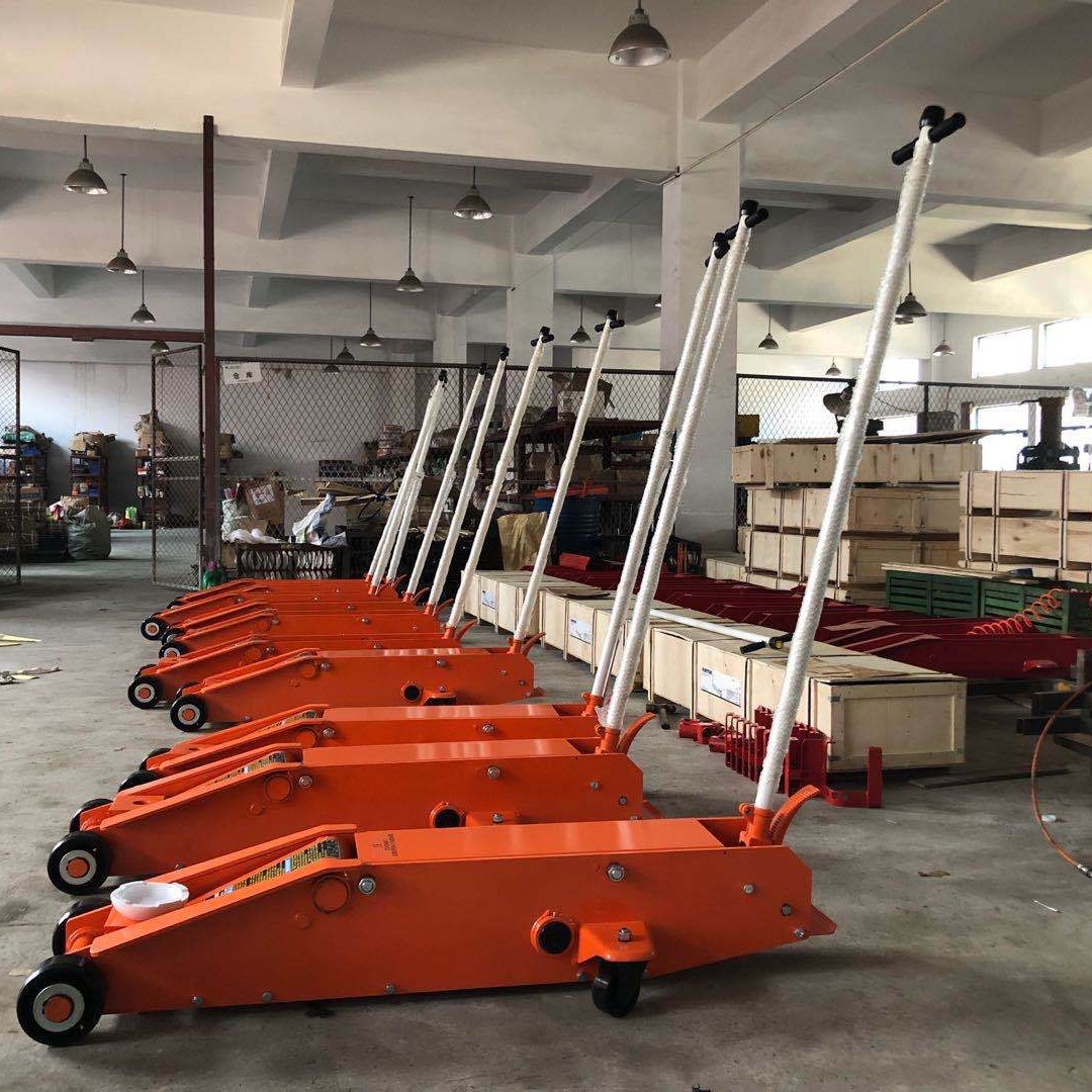 跨境亚马逊10 Ton Bottle Jack长卧式千斤顶五金起重装卸设备热销