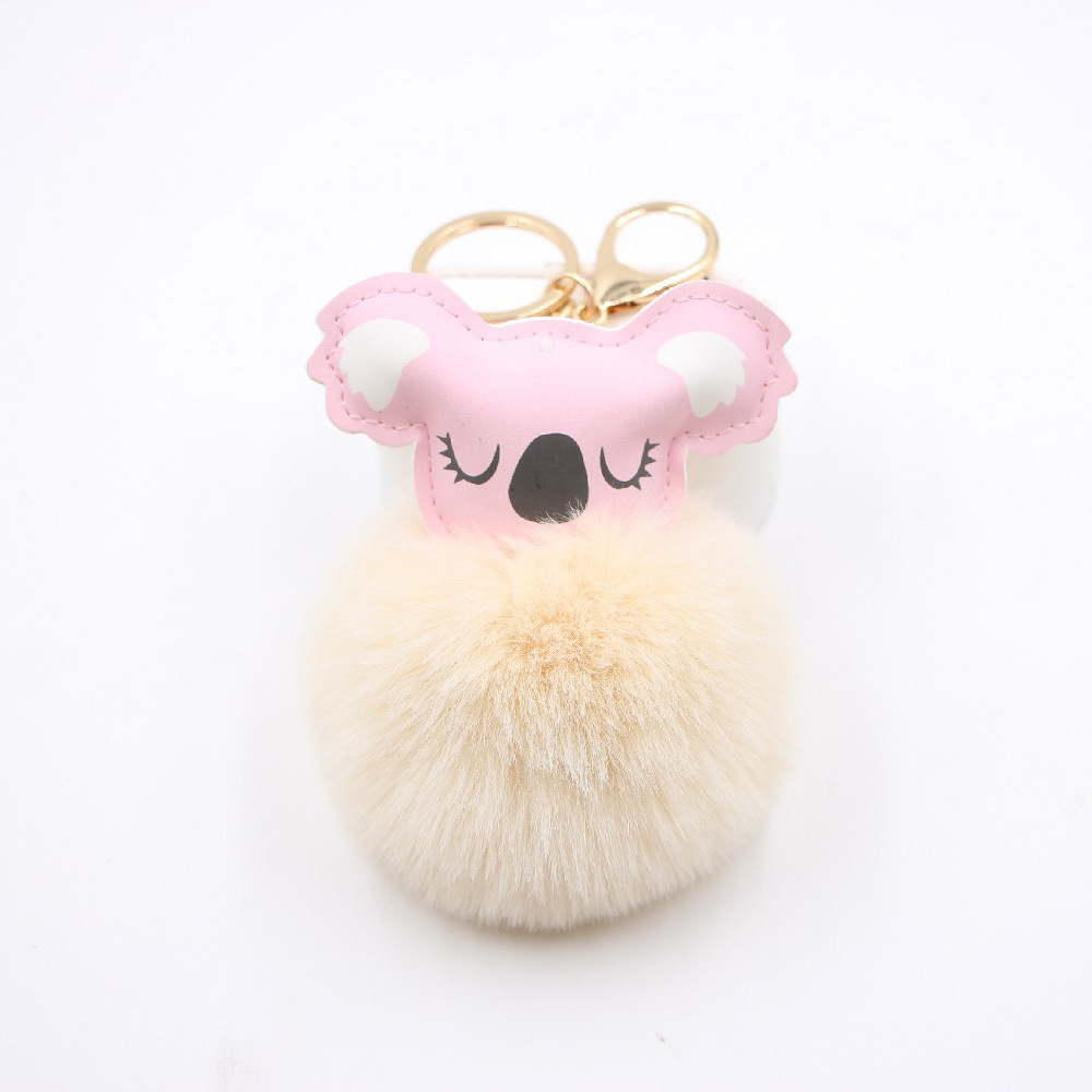 Koala Koala Boule De Cheveux Petit Pendentif Sac Porte-clés Accessoires Pendentif Cadeau En Gros display picture 7