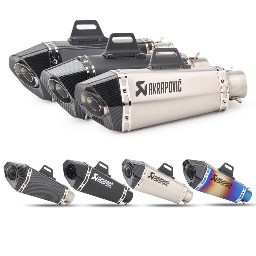 Suitable for Honda Little Monkey Stainless Steel Exhaust Pipe Modification, Front Section Scorpion Silencer, Small Inclined Exhaust Pipe, Stainless Steel